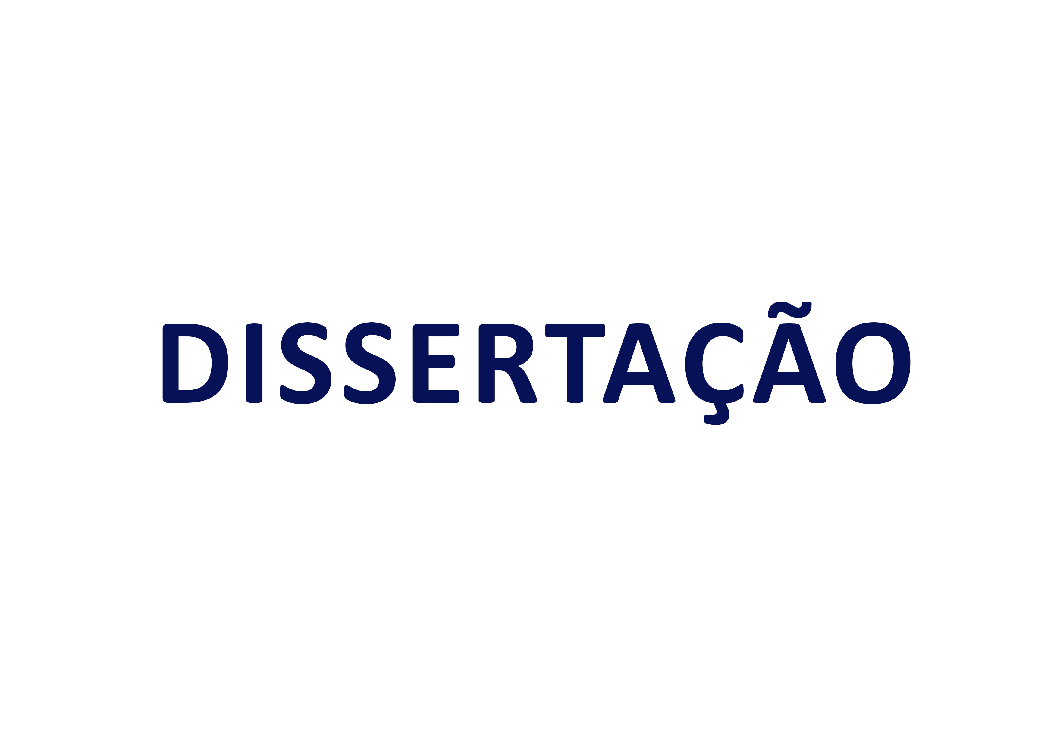 Dissertação de mestrado (D)